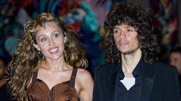 Miley Cyrus, Maxx Morando make first appearance as engaged couple