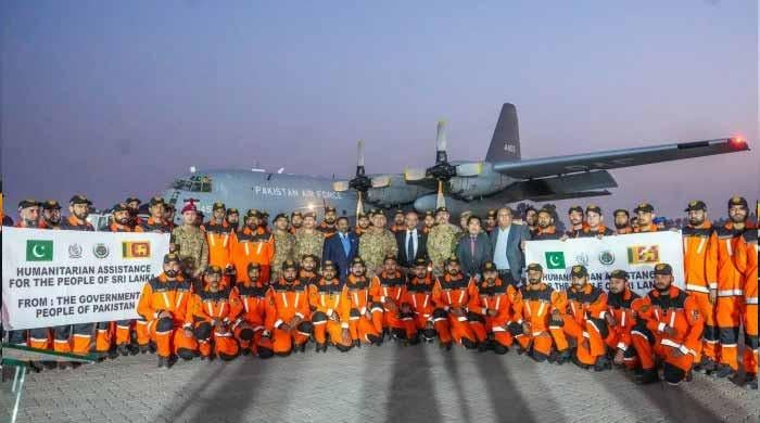 Pakistan dispatches elite rescue team to help cyclone-hit Sri Lanka
