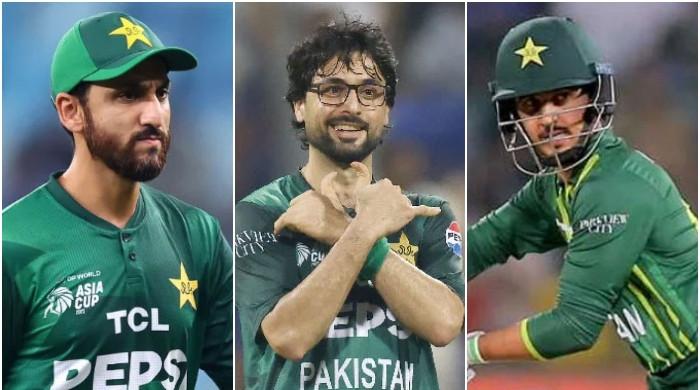 Abrar, Saim and Salman rise in ICC T20I rankings