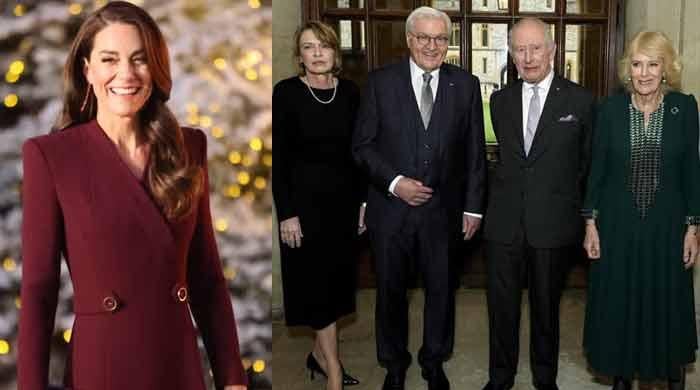 Kate Middleton shines as King Charles says goodbye to German president