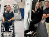 Michaela Benthanus makes history as first wheelchair user to reach space 