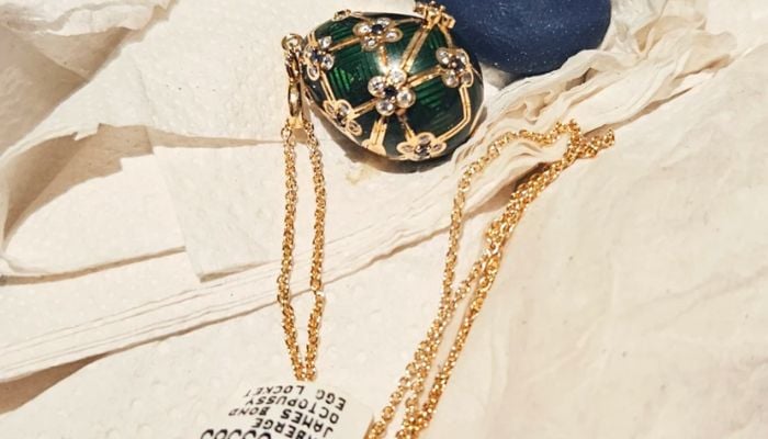 Police recover $19,000 Faberge egg swallowed by thief: Passed naturally