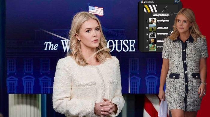 Who tops Karoline Leavitt's 2025 Spotify playlist? Find out here