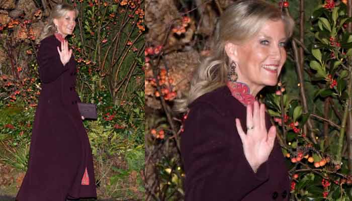 Duchess Sophies Christmas glamour steals limelight at Kates show