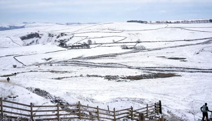 UK snow forecast warns of -9C freeze, wintry showers