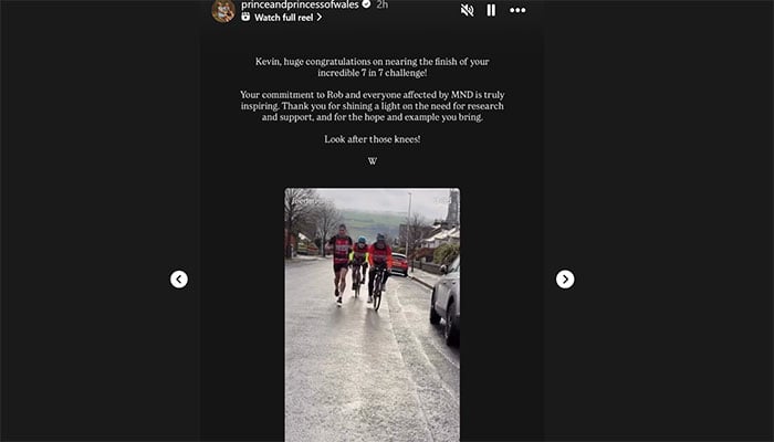 Prince Williams message