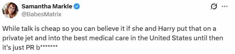 Meghan Markle, Prince Harry taken to task after heartbreaking loss