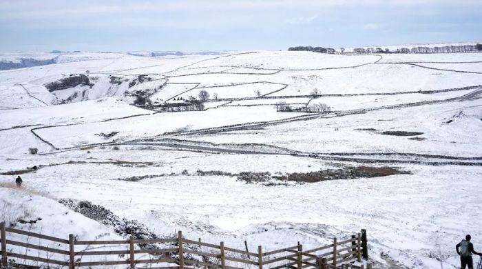 UK snow forecast warns of -9C freeze, wintry showers