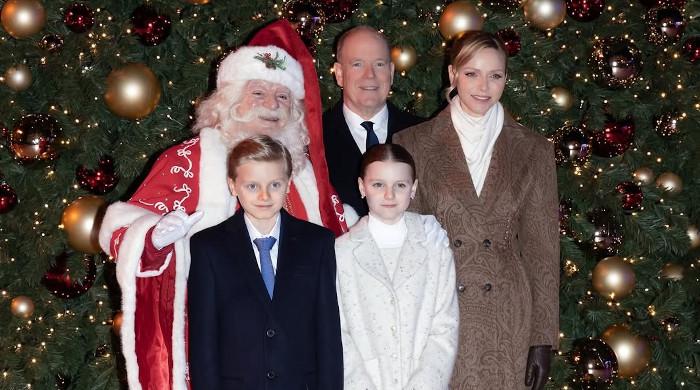  Monaco royals welcome holiday season at Christmas Village