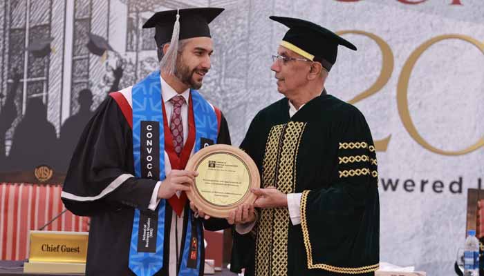 IBA Karachi holds convocation for Class of 2025. — IBA