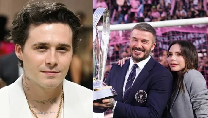 Brooklyn Beckham snubs parents in festive post despite Victorias sweet move