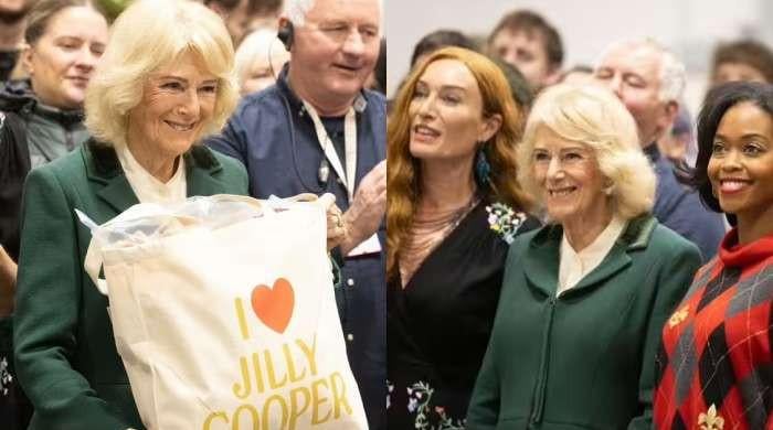 Queen visits set of favourite racy show 'Rivals' after Jilly Cooper's death