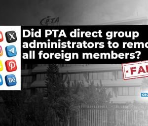 Fact-check: PTA denies viral notice asking social media groups to remove foreign members