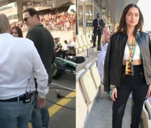 Ana De Armas faces backlash for ignoring Martin Brundle at Abu Dhabi race