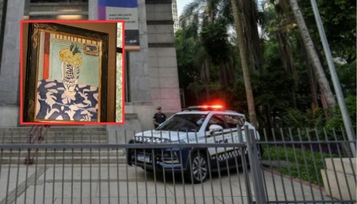 Armed thieves steal 13 million-dollar artworks from Brazilian library