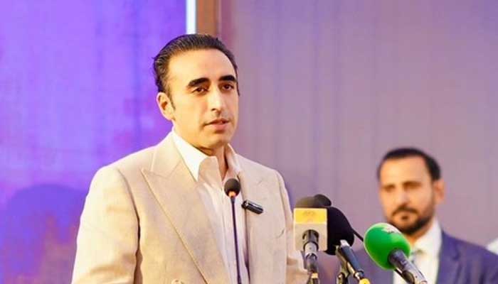 ُPPP Chairman Bilawal Bhutto-Zardari speaks during an event on December 5, 2025. — Facebook@Bilawalhouse