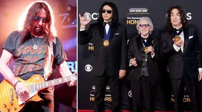 KISS remembers late ex-bandmate Ace Frehley at Kennedy Centre Honors