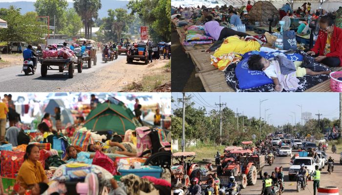 Cambodia Thailand border clashes surge for third day, leaving 14 dead, displacing 500,000