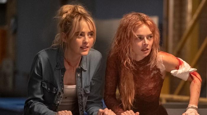 Kathryn Newton says seeing Sarah Gellar at rehearsal left her 'on the floor'
