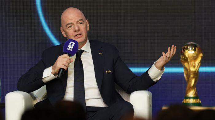 FIFA boss under fire after awarding Trump inaugural ‘Peace Prize'