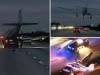 Plane crashes into moving car on Florida highway: Watch