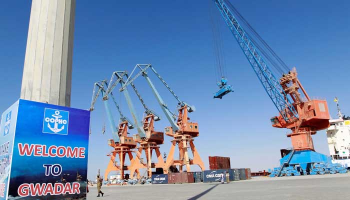 general view of the port before the inauguration of the China Pakistan Economic Corridor port in Gwadar. — Reuters/File