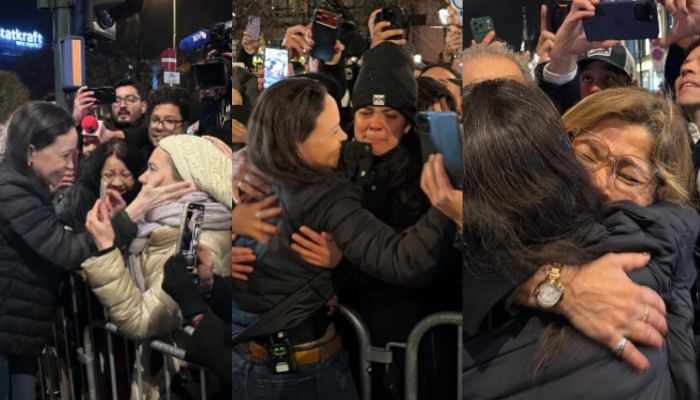 How did Nobel laureate Machado escape Venezuela, evading 10 military checkpoints?