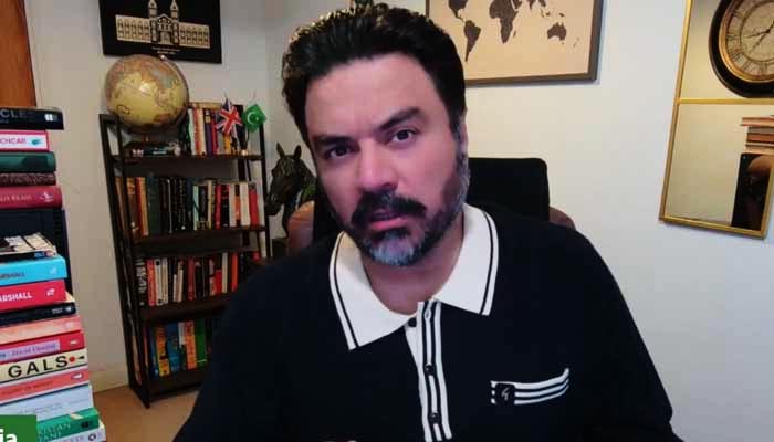 Major (retired) Adil Raja speaks in this still taken from an undated video. — X/@soldierspeaks