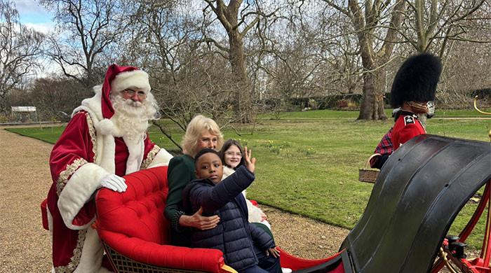 Queen Camilla's equerry delivers a very military Christmas touch 