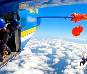 WATCH: Skydiver survives plane-tail dangling incident in Australia