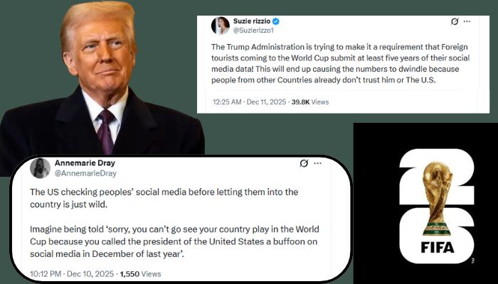 FIFA World Cup 2026 travel fears grow over Trumps proposed five-year social media checks
