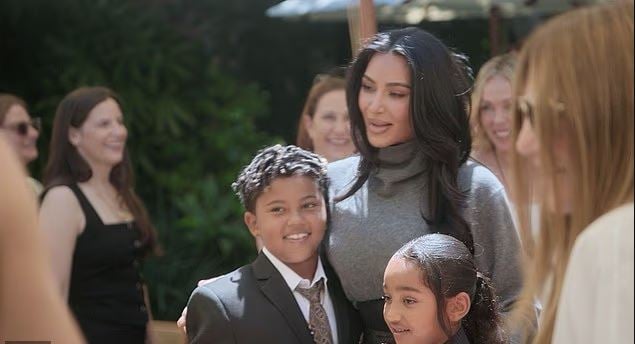 Kim Kardashian experiences something unexpected at law school graduation party