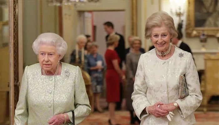 Princess Alexandra steps out for rare public engagement with Queen Camilla