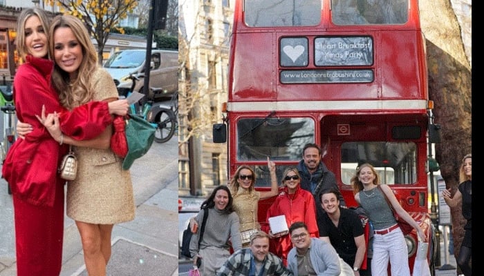The team enjoyed a fun-filled lunch on board of Londons classic red double-checker buses