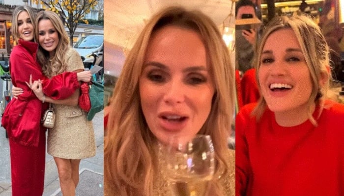 Amanda Holden shares wild Christmas celebration moments