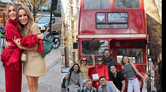 Amanda Holden shares wild Christmas celebration moments