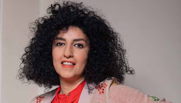 This undated image shows Nobel Peace Prize winner Narges Mohammadi. — AFP