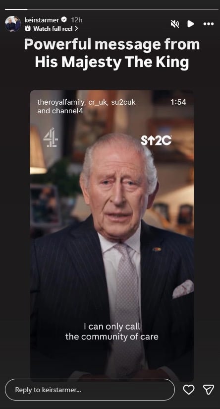 UK PM reacts to King Charles urgent plea in emotional message