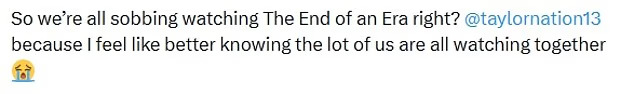Taylor Swifts End of an Era docuseries leaves fans in tears