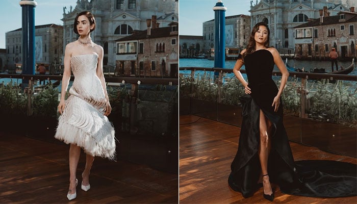 Lily Collins, Ashley Park steal spotlight at Emily In Paris season five photocall