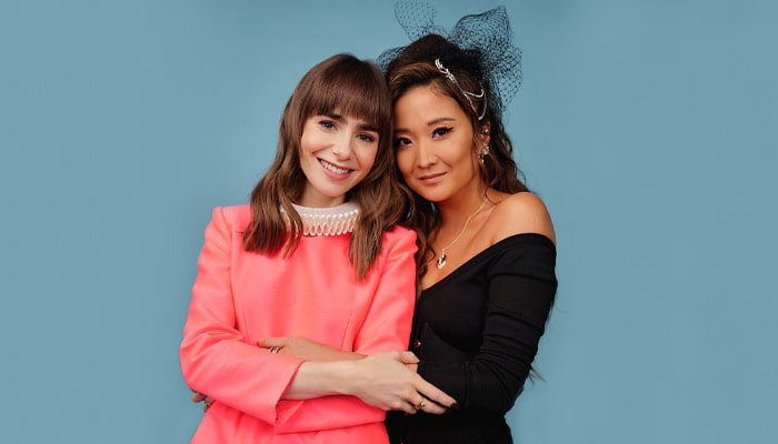 Lily Collins, Ashley Park steal spotlight at Emily In Paris season five photocall