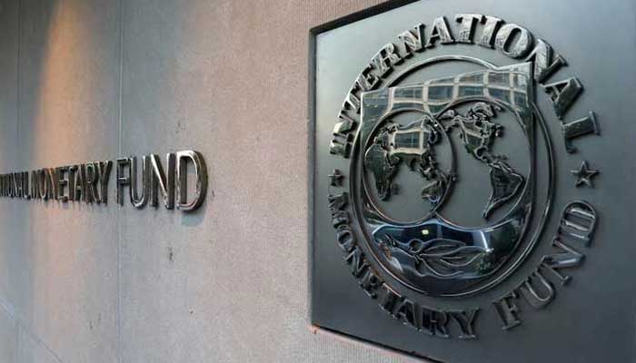 The International Monetary Fund (IMF) logo is seen outside the headquarters building in Washington, US on September 4, 2018. — Reuters