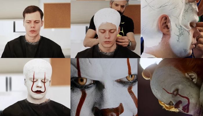 Bill Skarsgård uncanny transformation for Welcome to Derry revealed