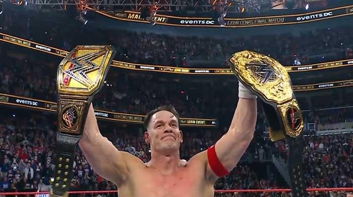 WWE's John Cena bids farewell to wrestling after losing last match