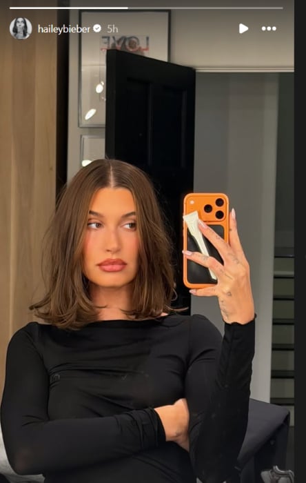 Hailey Bieber debuts new transformation ahead of Christmas