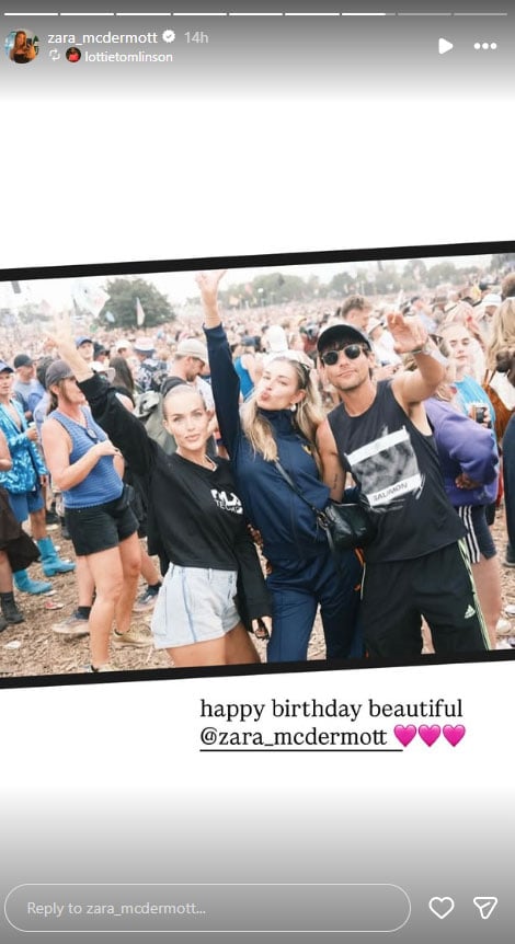 Louis Tomlinson’s sister shares sweet tribute for Zara as 1D star stays mum