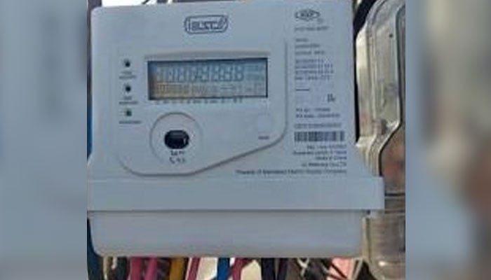 This representational image shows an electricity meter. — APP/File