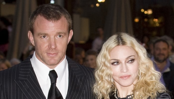 Madonna, Guy Ritchie put past behind them as they reunite for son Roccos art exhibition