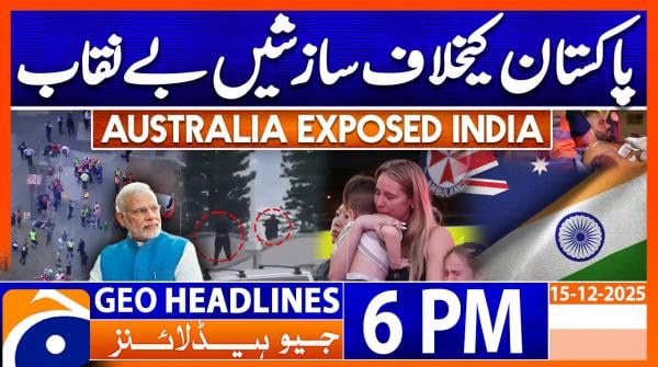 Geo News Headlines 6 PM | 15 December 2025