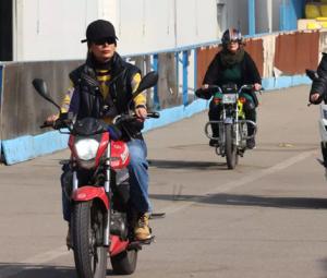 Iran's women bikers take the road despite legal, social obstacles